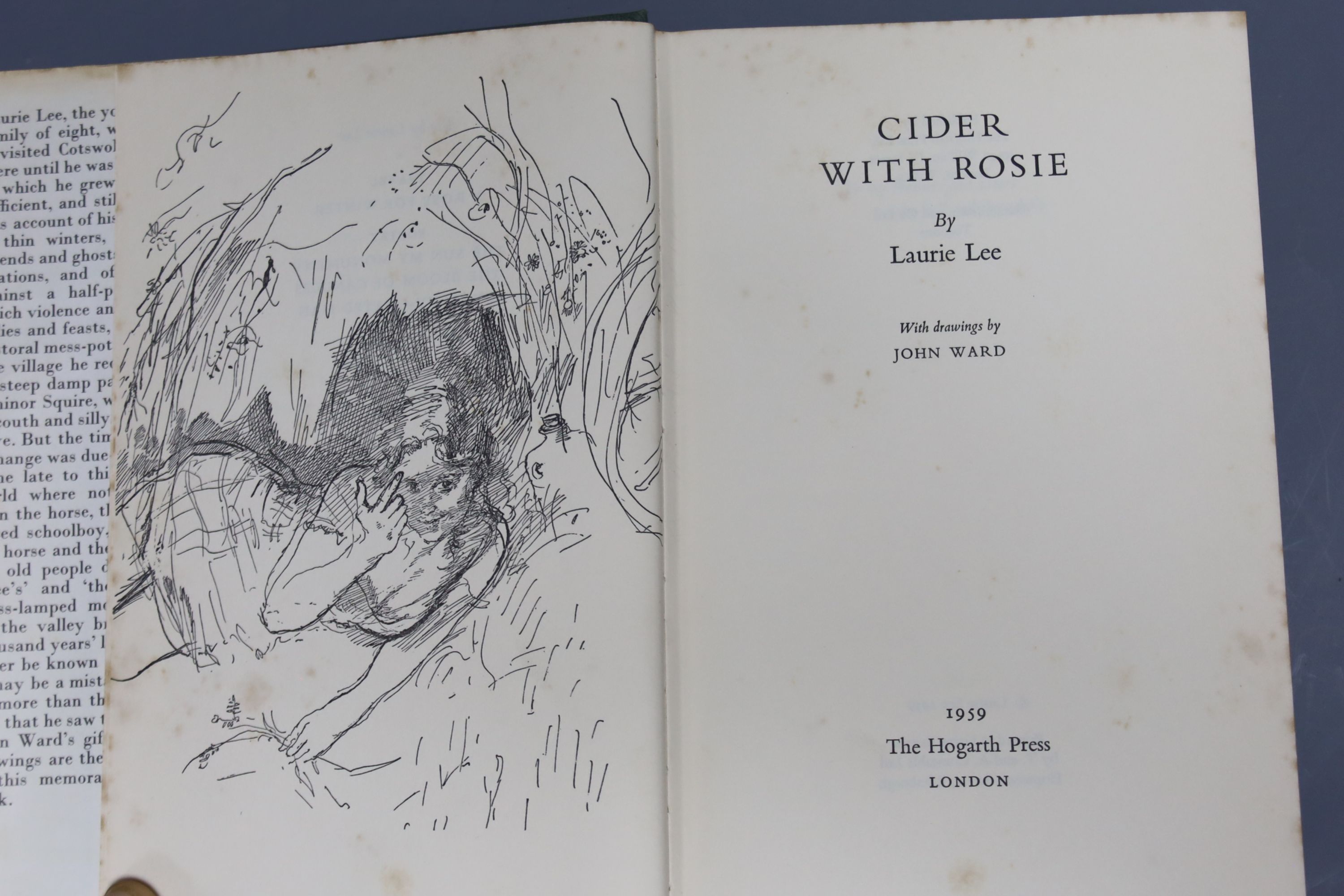 Lee, L. - Cider with Rosie, Hogarth Press 1959